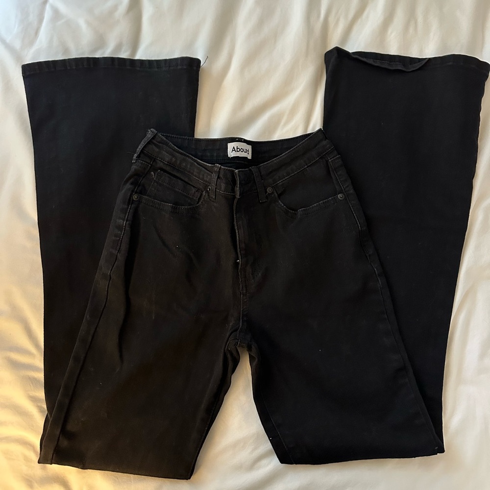 Women’s Black Flare Jeans